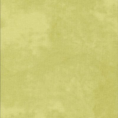 Lichte mosgroene gewolkte stof.