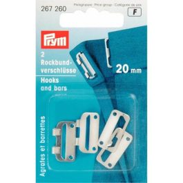 Prym broek of rokhaken zilverkleur 20mm