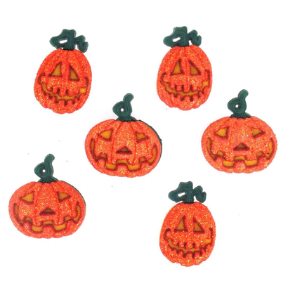 Fantasie Knoopjes Glitter Pumpkins 4859