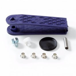 Ceintuurringen - nestelringen - eyelets 4mm zilverkleur