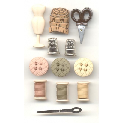 Fantasie knoopjes Vicorian Miniatuur 101-Dress it Up