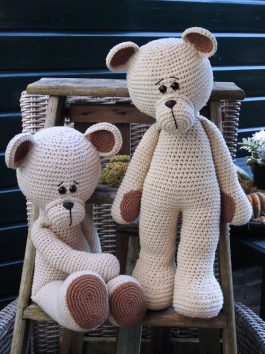 Haakpakket XXL Funny Bear Linnen