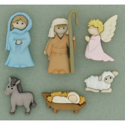 Fantasie Knoopjes Nativity Cropped 7473
