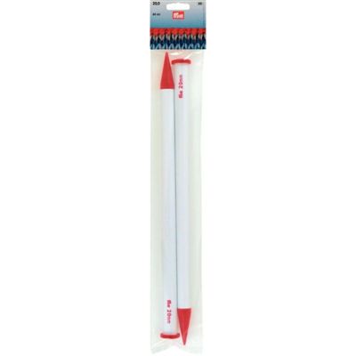 Prym breinaalden met knop 20mm 40cm