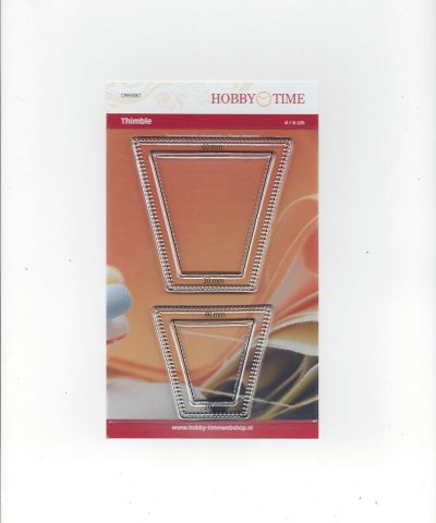 Transparante Quiltstempel CRE0087 Vingerhoedjes (Thumble)
