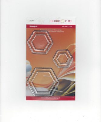 Transparante Quiltstempel CRP0031 Hexagonnen