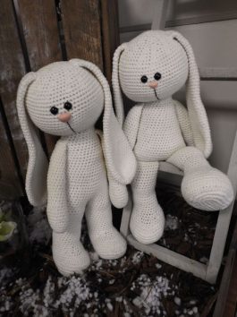 Haakpakket XXL Funny Bunny Basic ivoor