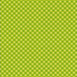 Groen en Lime groene stippen stof-Henry Glass