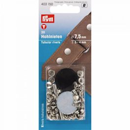 Prym Holnieten 3-4mm zilverkleur