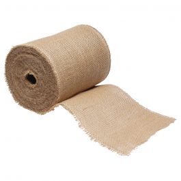 Jute Lint breed 25cm Naturel per meter