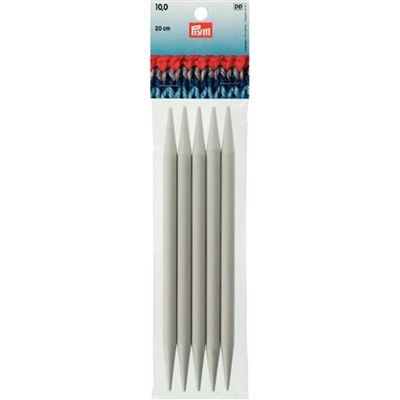 Prym 5 breinaalden zonder knop 10.0 mm 20cm