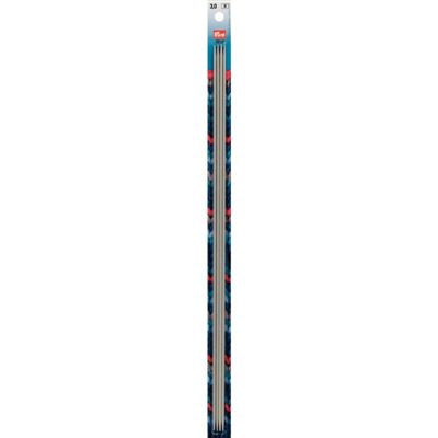 Prym 4 breinaalden zonder knop 3.0 mm 40cm