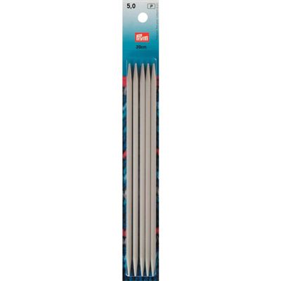 Prym 5 breinaalden zonder knop 5.0 mm 20cm