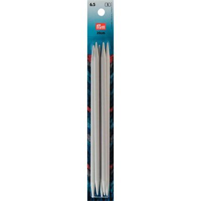 Prym 5 breinaalden zonder knop 6.5mm 20cm
