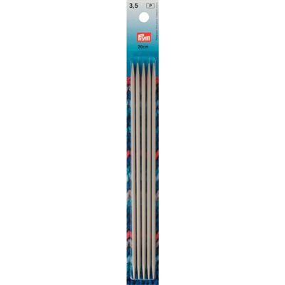 Prym 5 breinaalden zonder knop 3.5mm 20cm