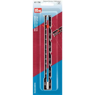 Prym naai en breimeetlat inches en cm