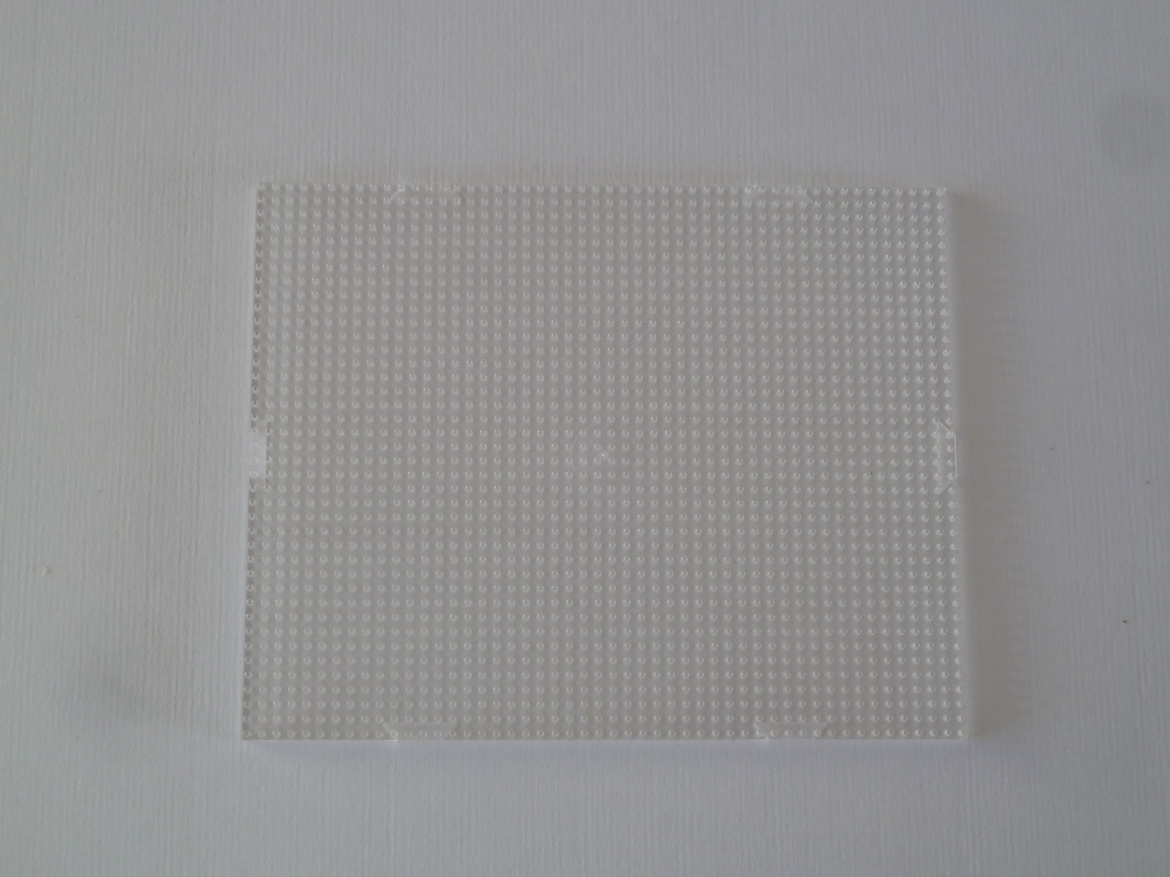 Pixel Basisplaat Transparant 10x12cm