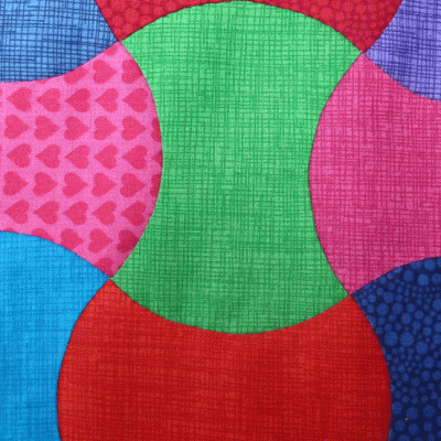 Transparante Quiltstempel CRE0085 Groot Klokhuis 7 cm
