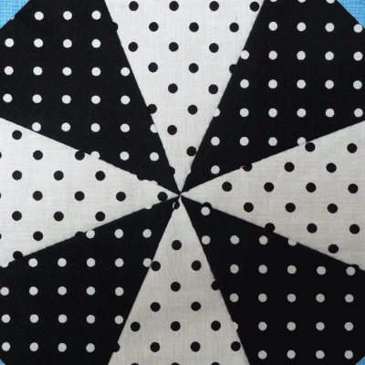Transparante Quiltstempel CRP0026 Caleidoscoop