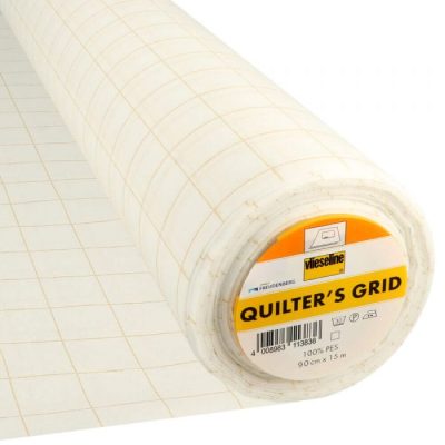 Quilter's Grid Vlieseline 90 cm br. Per Meter