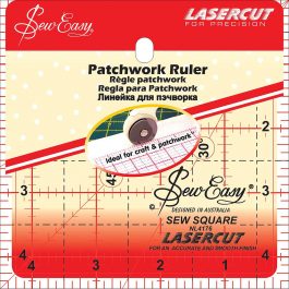 Liniaal Patchwork Ruler Vierkant 41/2 x 41/2 inch