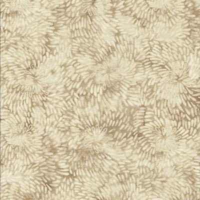 Roomwitte beige bloemmotief stof-Timeless Treasures