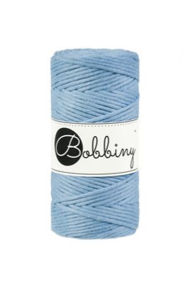 Bobbiny Macramé draad Baby Blue