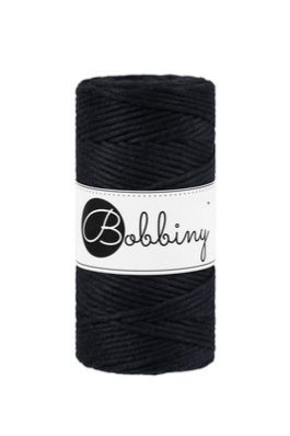 Bobbiny Macramé draad Black
