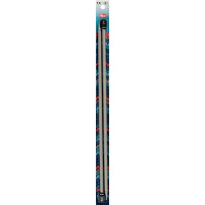 Prym breinaalden met knop 7mm 40cm