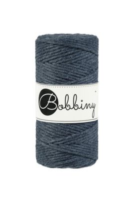 Bobbiny Macramé draad Charcoal
