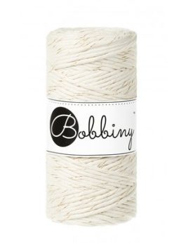 Bobbiny Macramé draad Golden Natural