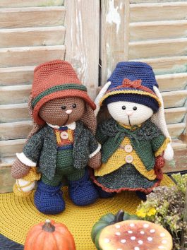 Haakpakket Funny Bunny Anna en Jacob