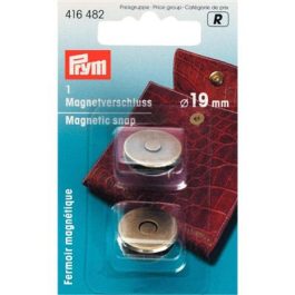Magneet sluiting bronskleur 19mm