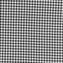 Zwart witte stof met grafische motieven-Maywood