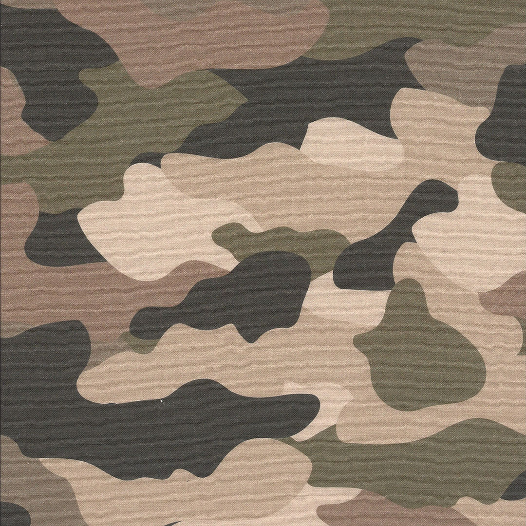 camouflage print stof-Stof Hobby Time